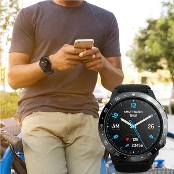 Lokmat Tid, Sport GPS Smart Ur Fuld Touch-Skærm, Bluetooth Opkald på Smartwatch Kvinder Mænd SIM-Kort Ure til Androind iOS