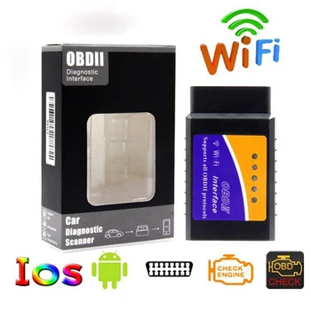 Til Android, IOS, Windows Elm 327 V1.5 Bluetooth/Wifi V1.5 Mini Bluetooth PIC18F25K80 Chip Auto Diagnostisk Værktøj, OBDII