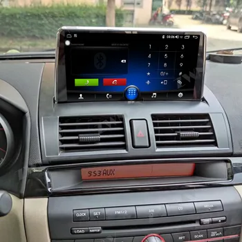 Android-10 PX6 6+128 For Mazda 3 2004 2005 2006 2007-2009 Bil GPS Navigation Afspiller Radio Mms-IPS-Skærm hovedenheden Stereo