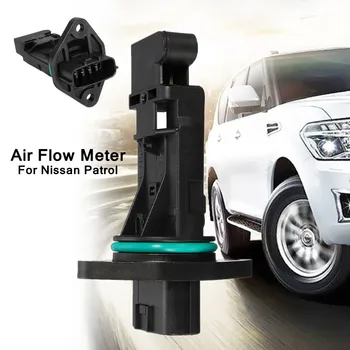 Bil Auto Mass Air Flow Meter Biler Sensor MAF AFM Sensor 4 Pin Til Nissan Patrol 22680-AD21A Auto Reservedele