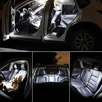For 2007-2017 Lexus LS460 LS600h Hvid bil tilbehør, der er Canbus-Fejl Gratis LED Interiør Lys Reading Light Kit Kort Dome Licens
