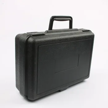ENNJOI Høj qaulity hardware pakning af kuffert, instrument og måleren udstyr, stor sort kasse Plastik boks