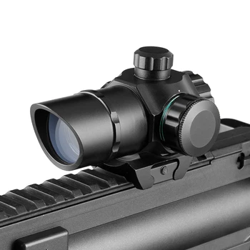 Red Dot Sight Taktiske Skew Hak Mini 1x22 Rød & Grøn Prik pistol Syn Anvendelsesområde Airsoft Riffelsigte Jagt muligheder for 20mm Jernbane