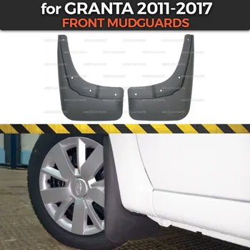 Stænklapper for Lada Granta 2011-2017 på forhjulene trim tilbehør mudder klapper bred splash vagter mudder bil styling, tuning