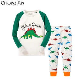 Nye Fortnited Enfant Børn Pyjamas Sæt Børnene Dinosaur Nattøj Pijama Jul Cristmas Kids Tøj til 1-8Years