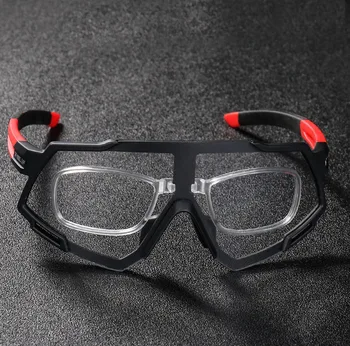 Mode Udendørs Solbriller Optisk misfarvning Kvinder Sport Solbriller, Beskyttelsesbriller med Nærsynethed Frame Briller