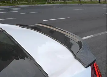 For de Borgerlige Spoiler 2016-2018 RS ABS Pres af halen Materiale Bil bagskærm Primer Color hækspoiler Til MC Civic Spoiler