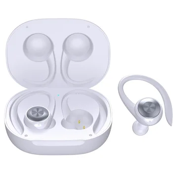GDLYL Sport Trådløse Hovedtelefon Bluetooth-Hovedtelefon-Ear Hook med Mikrofon Vandtæt Kører støjreducerende Stereo Øretelefoner