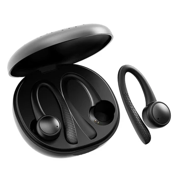 GDLYL Sport Trådløse Hovedtelefon Bluetooth-Hovedtelefon-Ear Hook med Mikrofon Vandtæt Kører støjreducerende Stereo Øretelefoner