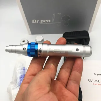 Ultima Dr. Pen A6 Permanente Microblading Tatovering Nåle Pen Makeup Maskine Øjenbryn, Eyeliner, Læber Mikro Needling et batteri