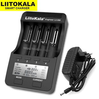 Liitokala Lii-500 Lii-PD4 Lii-500'ERNE LCD-3,7 V 18650 18350 18500 21700 20700B 20700 14500 26650 AA NiMH, lithium-batteri-Oplader