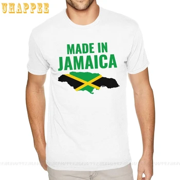 Lavet I Jamaica T-Shirts Herrer Harajuku Tee Herre Korte Ærmer Salg Mærke Officielle Beklædning