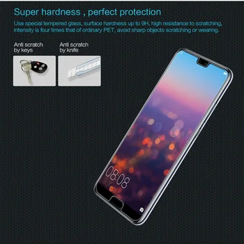 For Huawei P20 / P20 Pro Nova 3E P20 Lite Hærdet Glas Skærm Protektor Film Nillkin Fantastiske H Anti-Eksplosion Glas Til P20Pro