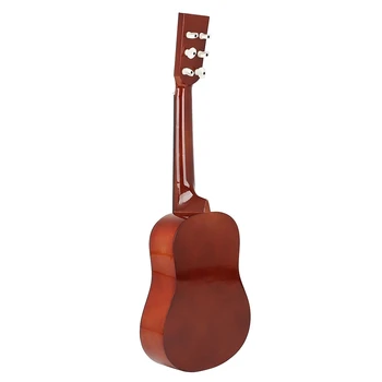 25Inch Mini Lille Guitar, Basswood 6 Strenge Akustisk Guitar Pick-Strenge for Nybegynder børn Børn Gave