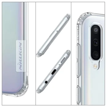 For Samsung Galaxy A50 A50S A30 A30S Tilfælde Nillkin Natur Gennemsigtig Klart, Blødt silikone TPU Beskytter Back Cover til Samsung A50