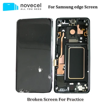 5pcs Defekt LCD-Skærm med Ramme Assmebly til Samsung Galaxy S8 S9 S10 S20 plus Note 8 9 Glas Ramme, der Adskiller Trainning