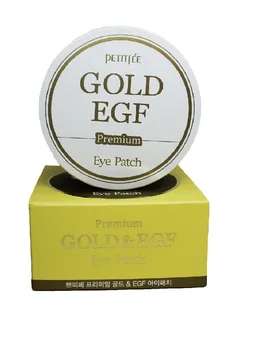 Hydrogel patches til øjenlåg med guld og EGF petitfee Premium Gold & EGF Øjet