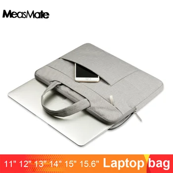 Laptop Sleeve Taske til Macbook Air 13 Tilfælde Nylon Laptop Sag 15.6 11 14 15 tommer Tasker for Mænd Lynlås Sag