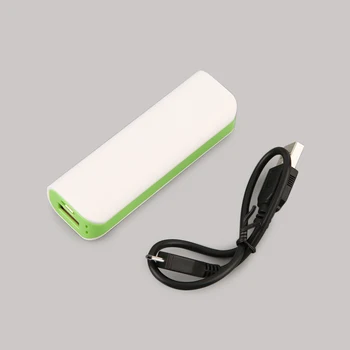 Power Bank Ekstern Transportabel USB-Batteri Mobil Oplader power For Romerne enkelt hvid