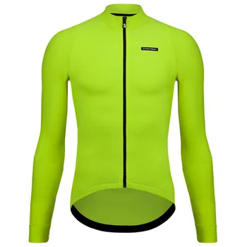Maillot 2021 Spanien pro team Foråret Efteråret langærmet trøje Mænds cykel ridning tøj maillot ciclismo odzież męska